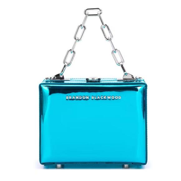 Brandon Blackwood Metallic Mini Mirror Trunk - Picture 1 of 13
